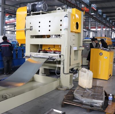 음향 장벽 패널 프로필 롤링 형성 기계