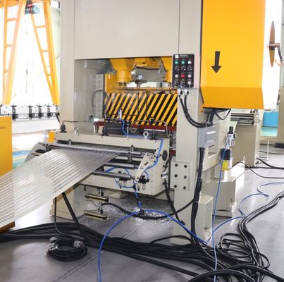 자동 펀칭 및 정척 생산 라인