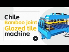 다재다능 한 단계 타일 지붕 잎 롤링 형성 기계 러시아어