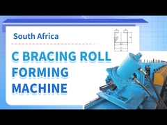 미국용 스트루트 채널 롤 폼 머신 4인 1